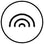 Circular icon with concentric rings