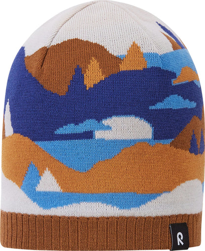 Kids Merino Wool Kuviot Wool Printed Beanie | Reima 
