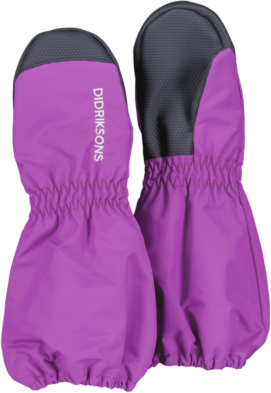 Kids Waterproof Shell Rain Mitten #color_tulip-purple