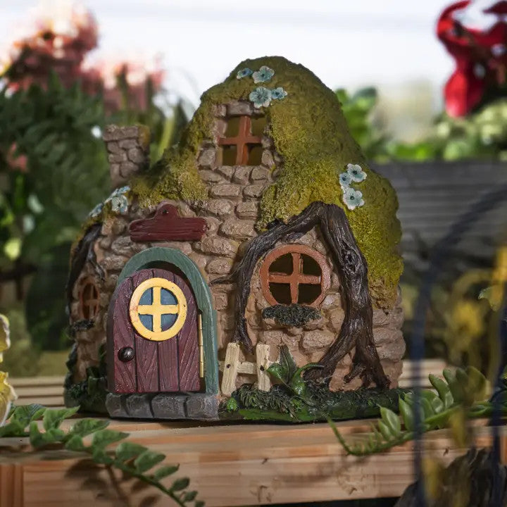 Fairy Cottage w/LED Light