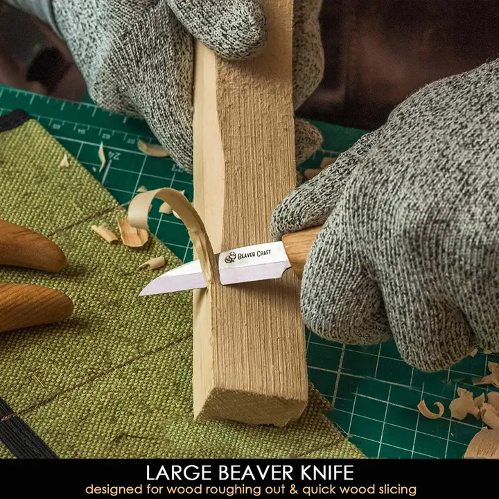 Starter Chip and Whittle Knife Set with Accessories